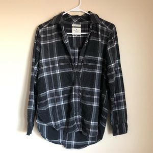 AE Boyfriend Plaid Shirt
